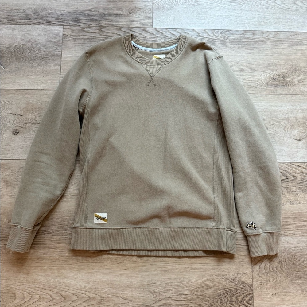 Tracksmith Tan Crewneck Sweatshirt